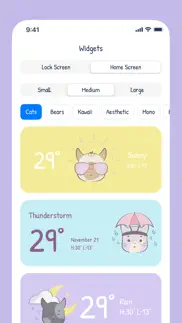 cuteweather: weather widget alternatives 6
