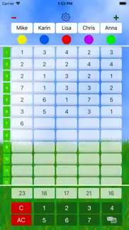 mini golf score card alternativer 1