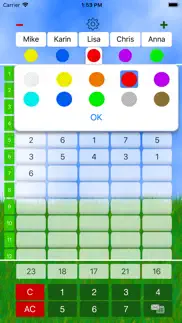mini golf score card alternativer 2