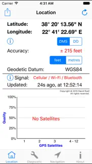 gps diagnostic: satellite test alternatives 4