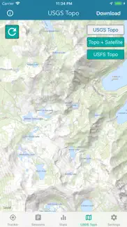 topographic maps & trails alternatives 2