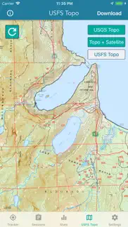 topographic maps & trails alternatives 4