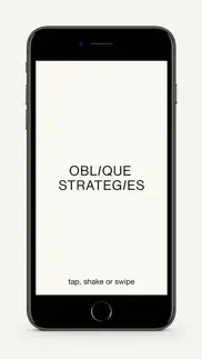 oblique strategies se alternatives 3