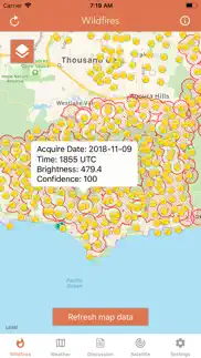 wildfire - fire map info alternatives 1