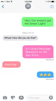 message makeover - colorful text message bubbles alternatives 1