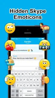 secret smileys for skype - hidden emoticons for skype chat - emoji alternatives 1
