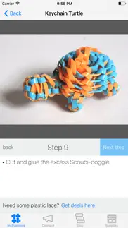 scoubi-doggle: boondoggle, scoubidou, gimp, lace alternatives 5