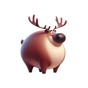 Similar Fat Reindeer Stickers Apps