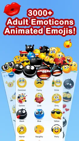 emoticons keyboard pro - adult emoji for texting alternatives 1
