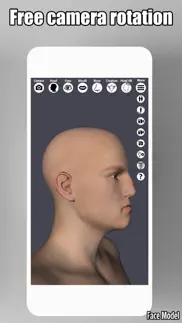 face model -posable human head alternativer 6