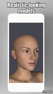 face model -posable human head alternativer 1