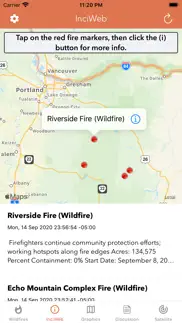 wildfire - fire map info alternatives 2