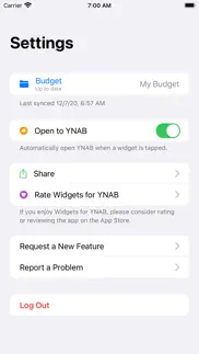widgets for ynab alternatives 4