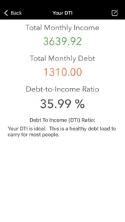 debt to income calculator alternatives 5