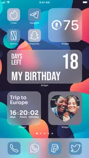widget | countdown to birthday alternatives 1