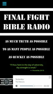 final fight bible radio alternatives 1