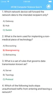 gcse computer science quiz alternatives 6