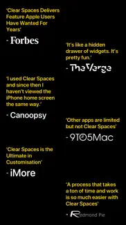 clear spaces alternatives 1