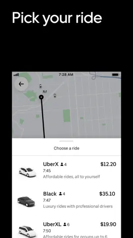 uber - request a ride alternatives 1