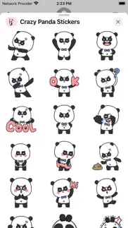 crazy panda sticker- wasticker alternatives 4