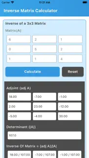inverse matrix calculator alternatives 7