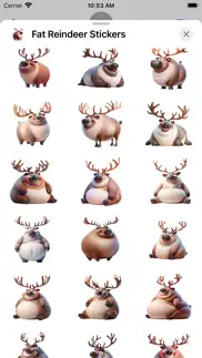 fat reindeer stickers alternatives 1