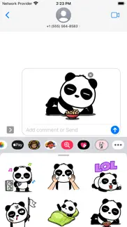 crazy panda sticker- wasticker alternatives 1