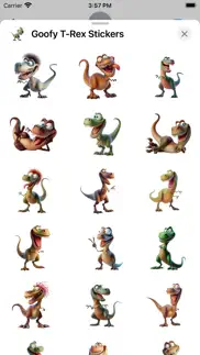 goofy t-rex stickers alternatives 1